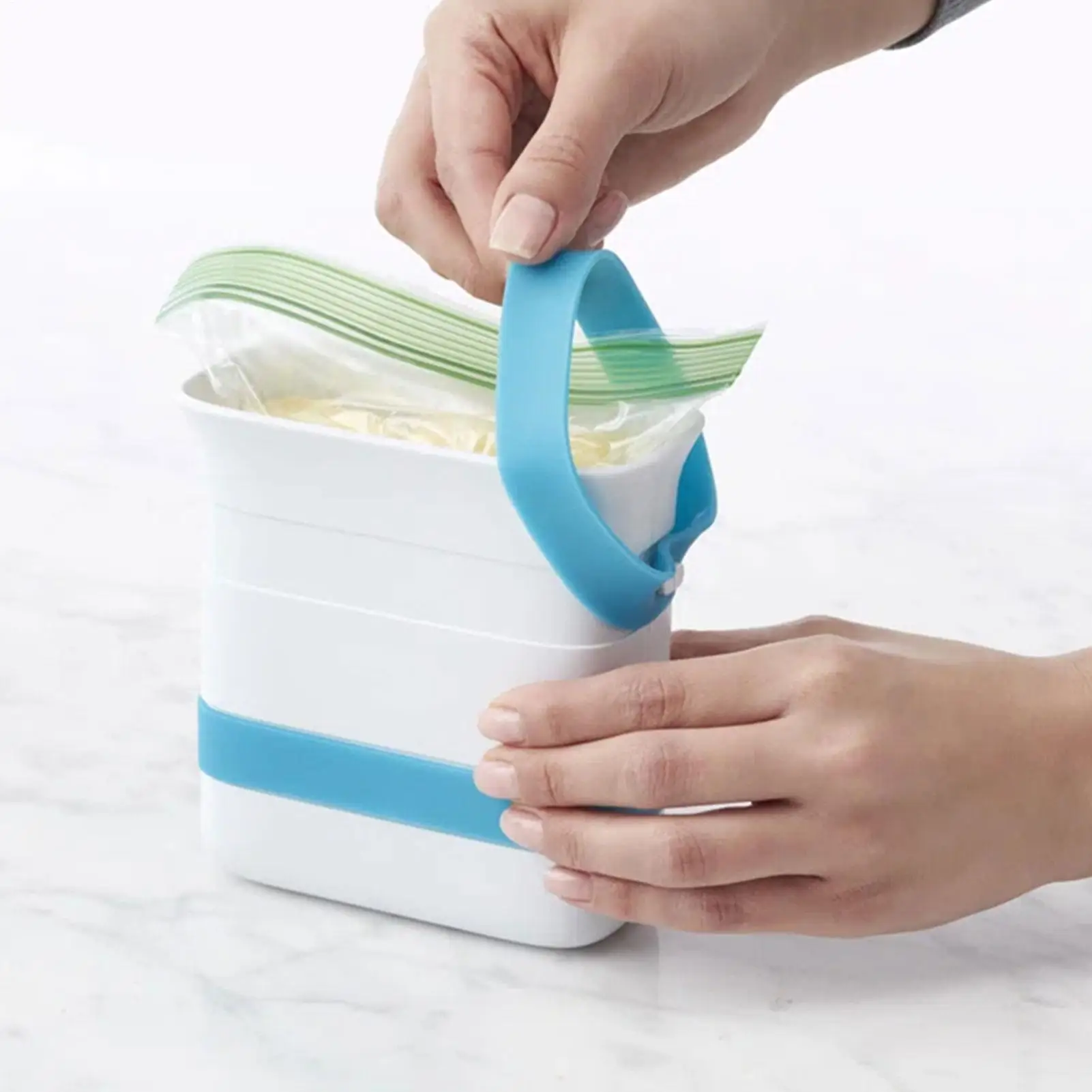 1PC Food Safety Anti-pollution Container Kitchen Block Making Machine Health Portable Seal Household Freezing Durable Convenient