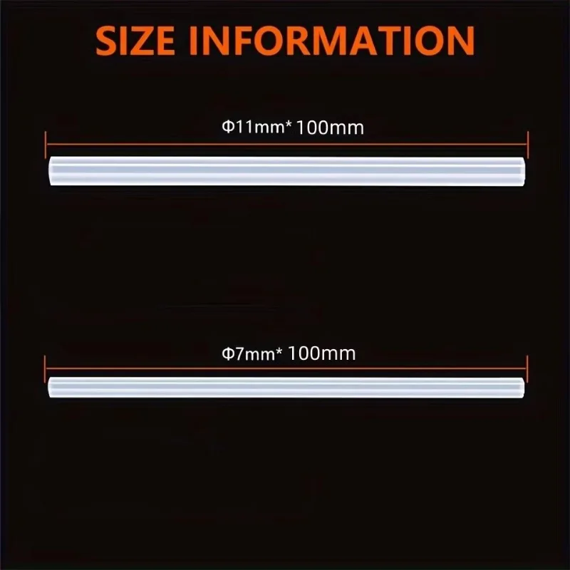 Hot Melt Glue Sticks 7/11mm *100mm 10pc For Gun DIY Art Craft General Repairs Home Decoration