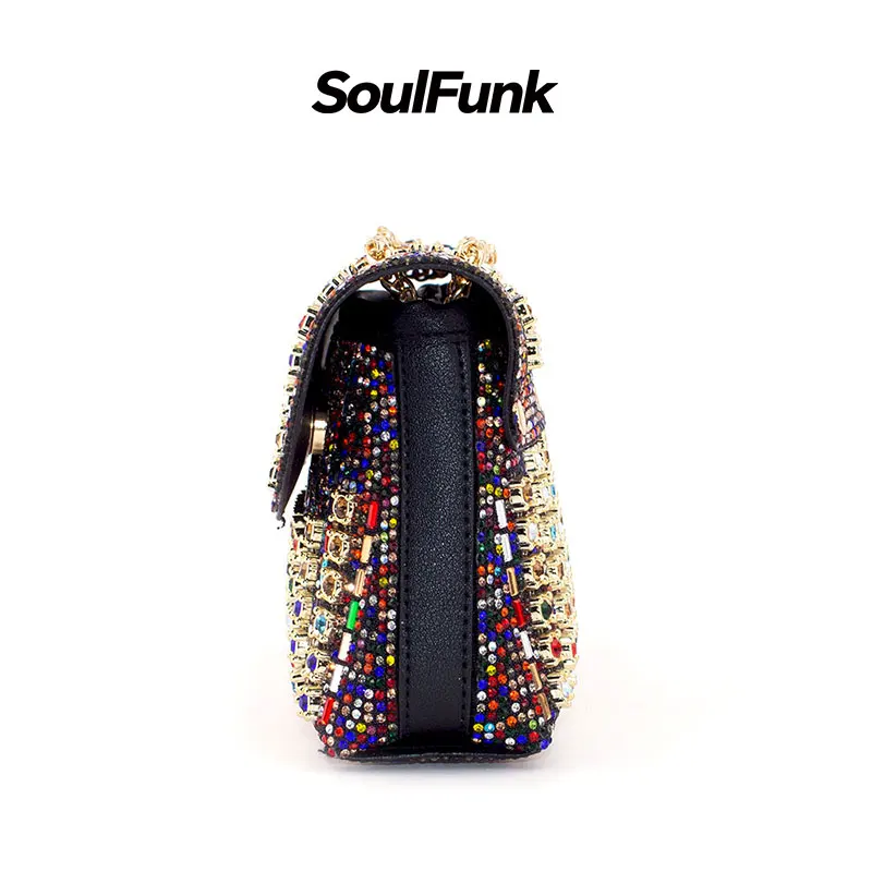 Glitter Bling,Shiny Glamorous,Elegant Glitter/Bling Stylish Luxury Lightweight, Rhinestone Decorated Fashion Evening Bag Dinner