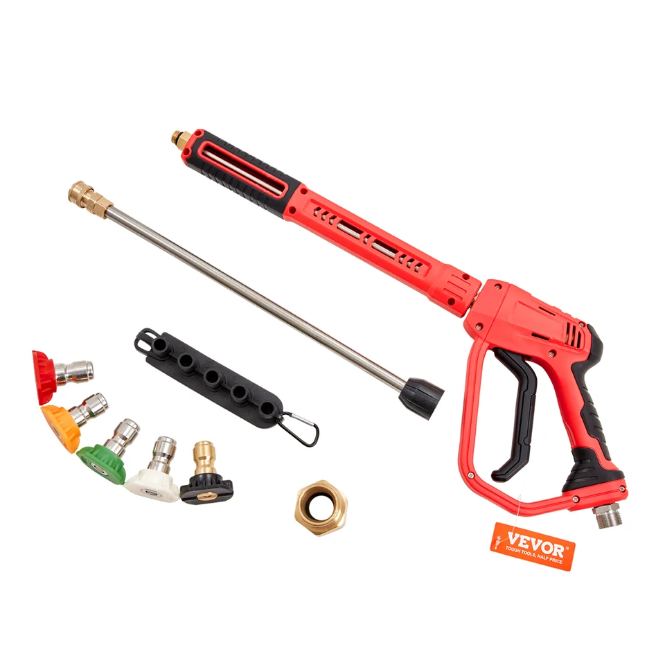 VEVOR High Pressure Washer Gun 4000 PSI with Nozzles