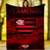 Flamengo Logo Fleece Blanket King Size Sofa Blankets for Decorative Sofa Luxury Bedding Thin Wadding Blanket Throw Fluffy Plaid 3