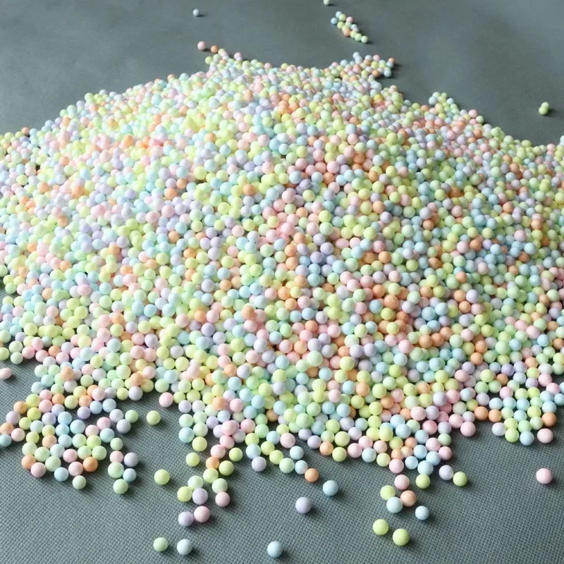 14000 Pcs Polystyrene Styrofoam Filler Balls Bottle DIY Snow Mud Particles AccessoriesSlime Balls Small Tiny Foam Beads for Foam
