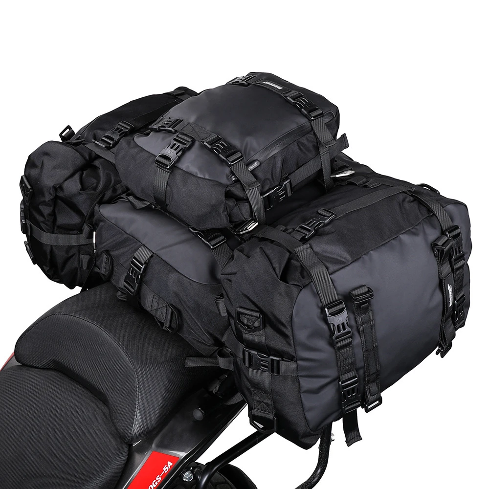 Rhinowalk Motorcycle Motocross Rear Seat Bag 10L 20L 30L Waterproof