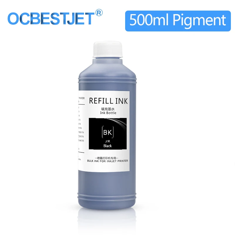 Tinta Impermeável do Pigmento Impressora a Jato de Tinta Apropriada para Epson 3800 3880 7700 9700 7800 9800 4800 4880 7600 9600 P600 P800 T3200 T3270 500ml