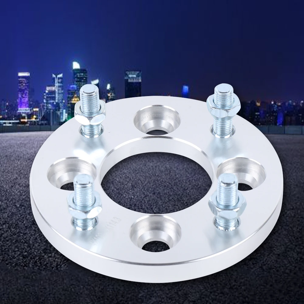 15mm 4x100 to 4x114 3 wheel spacer adapter billet 12x1 5 wheel studs