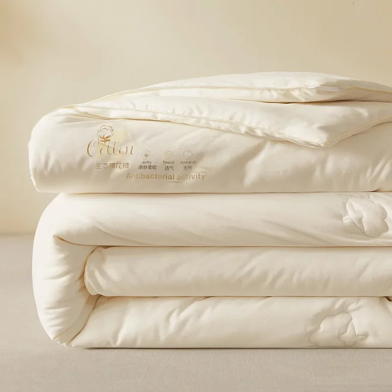 

New Arrival Quilted Cotton Heavy Bamboo Winter Quilt Blanket Filler With Cotton Cover Bedding Quality King Twin Queen Size