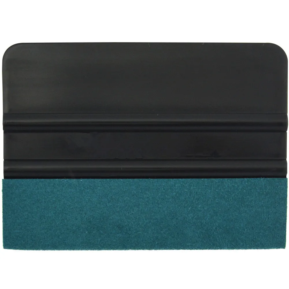 Car Wrapping Tools 10pcs Carbon Fiber Vinyl Squeegee No Scratch Suede Felt Scraper Window Tint Tool