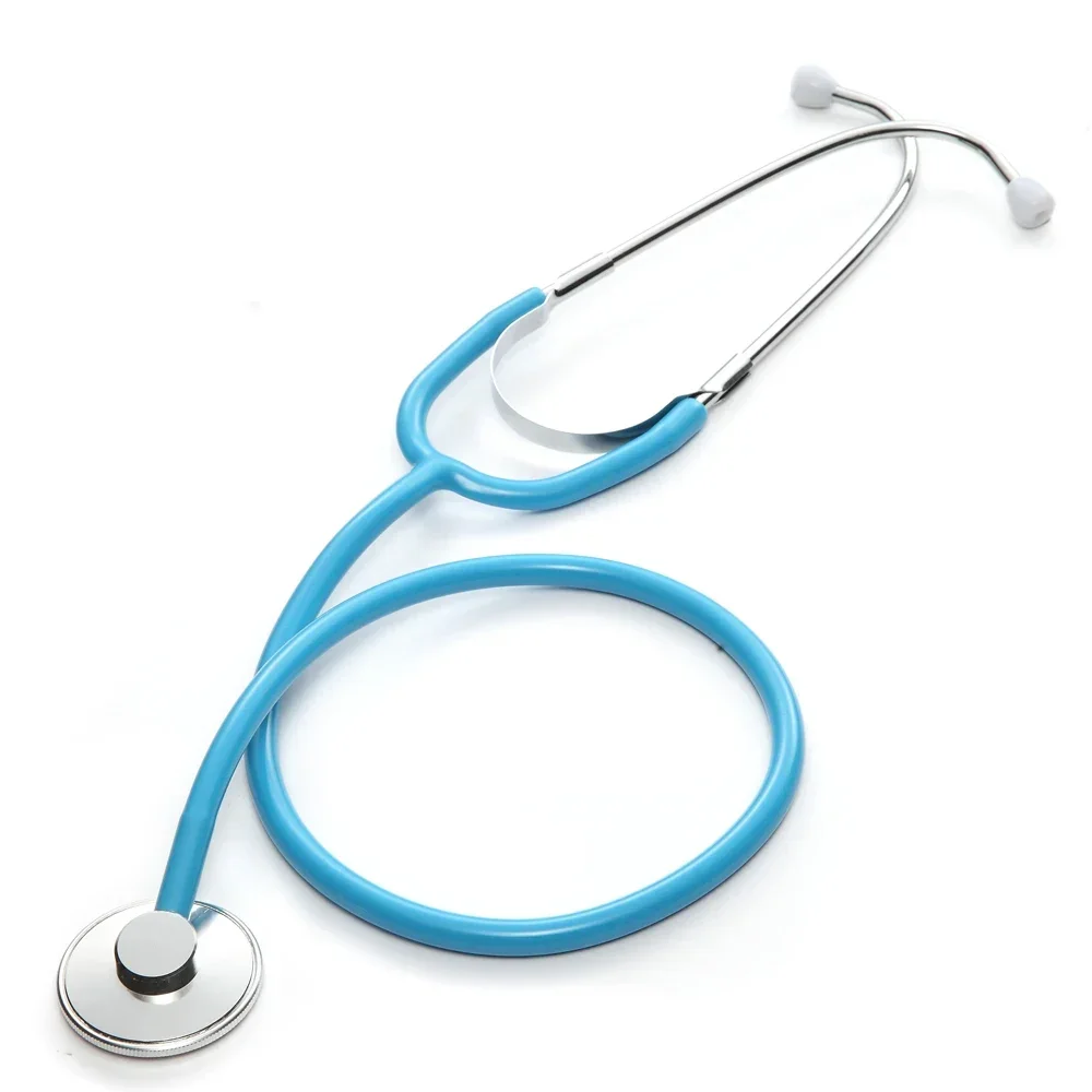 Stetoscopio Professionale PRO Doppia Testa | Per Medici, Infermieri, Veterinari E Studenti | Colore Giallo - 2