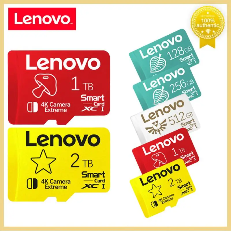 Scheda Di Memoria Lenovo Per Nintendo Switch Camera Drone Micro Tf Sd Trans Flash Card 100% Originale C10 U3 4K Hd Micro Card 128Gb