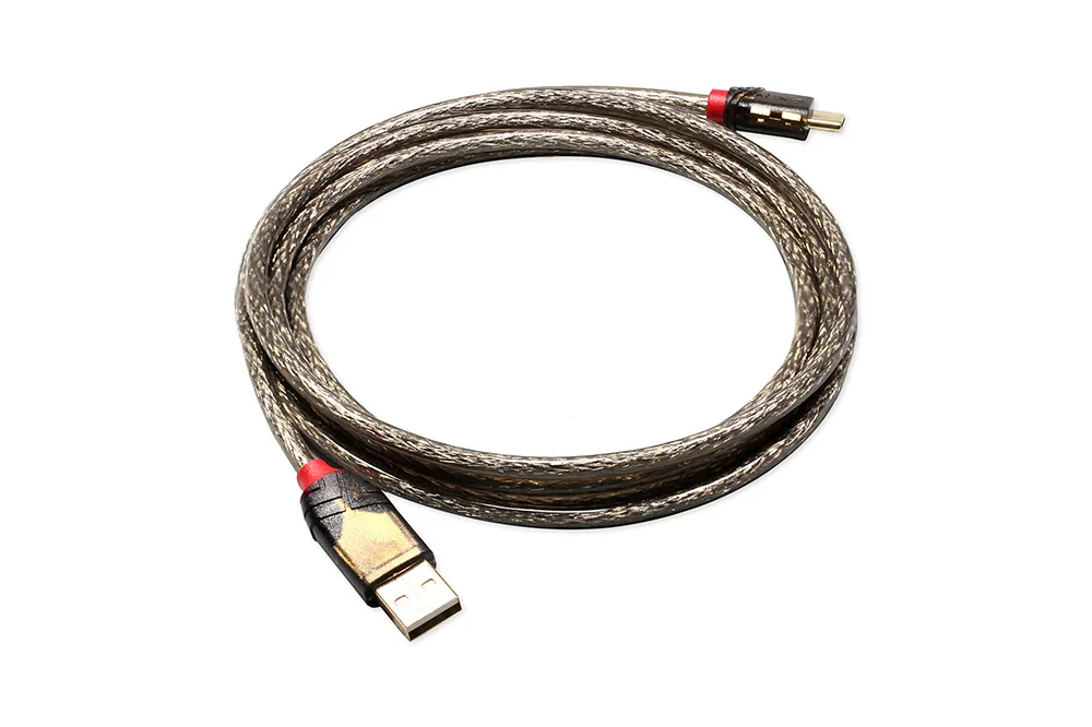 LINDY type c Cable for Mechanical Keyboard Silver Brown Cable
