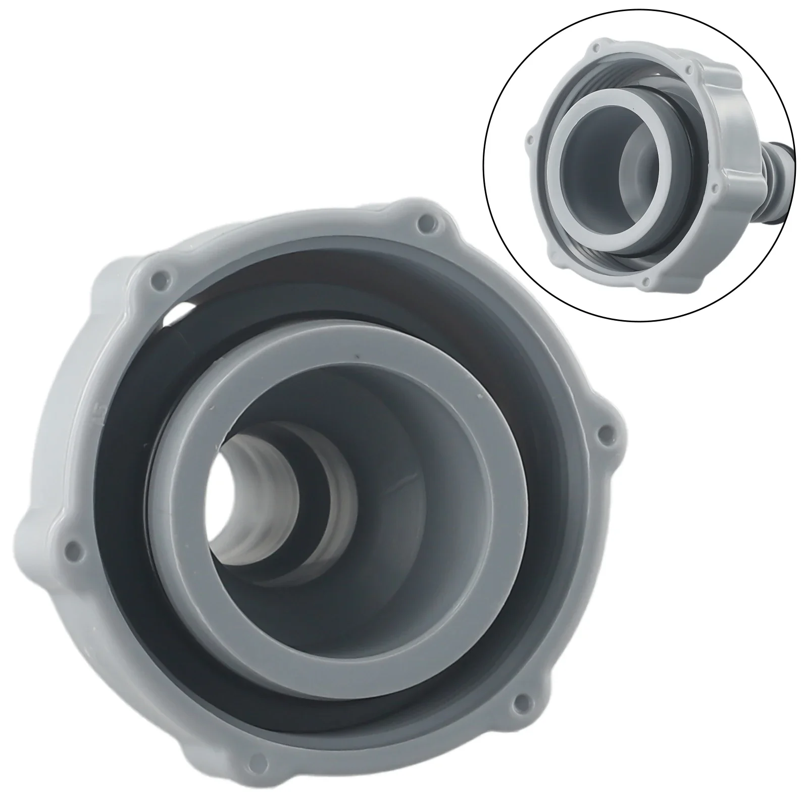 배수 밸브 교체 호스 어댑터, P6H1419, 회색 배수 밸브, 실용적인 내구성, 신제품, 1 개