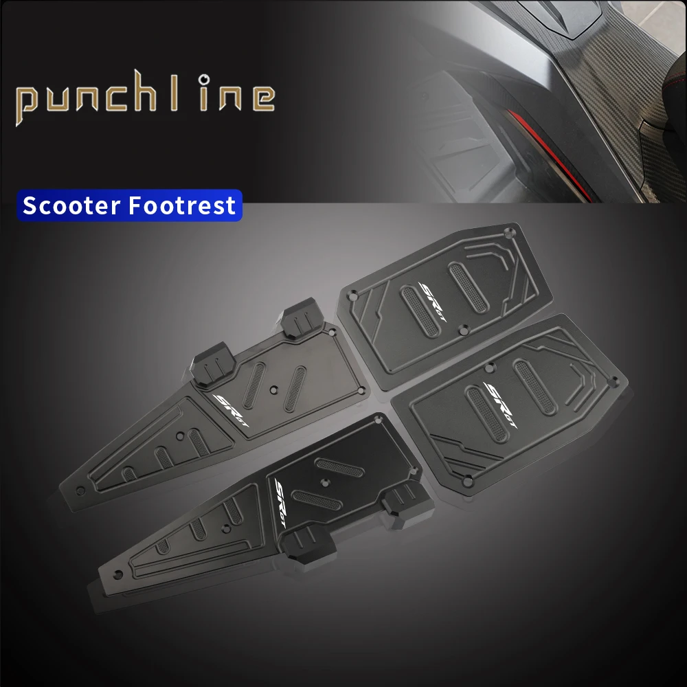 Fit For SR GT200 SR GT125 2022-2023 Motorcycle Footrest Plate Footboard Steps Scooter Accessories Foot Pegs Plate Pads
