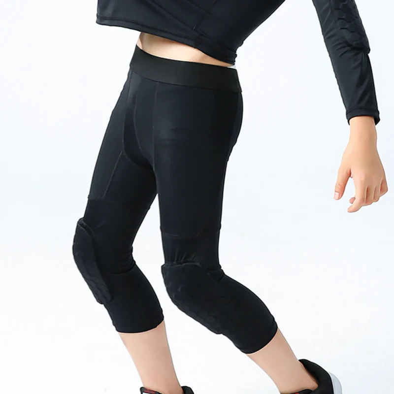 Padded Basketball Compression Pants 5