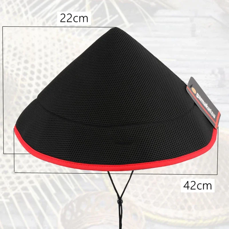 가마카츠 낚시 모자 버킷 햇, 조절 가능한 턱 스트랩, 접이식 태양 보호, 남성용 야외 UV 태양 보호, 2023 신제품