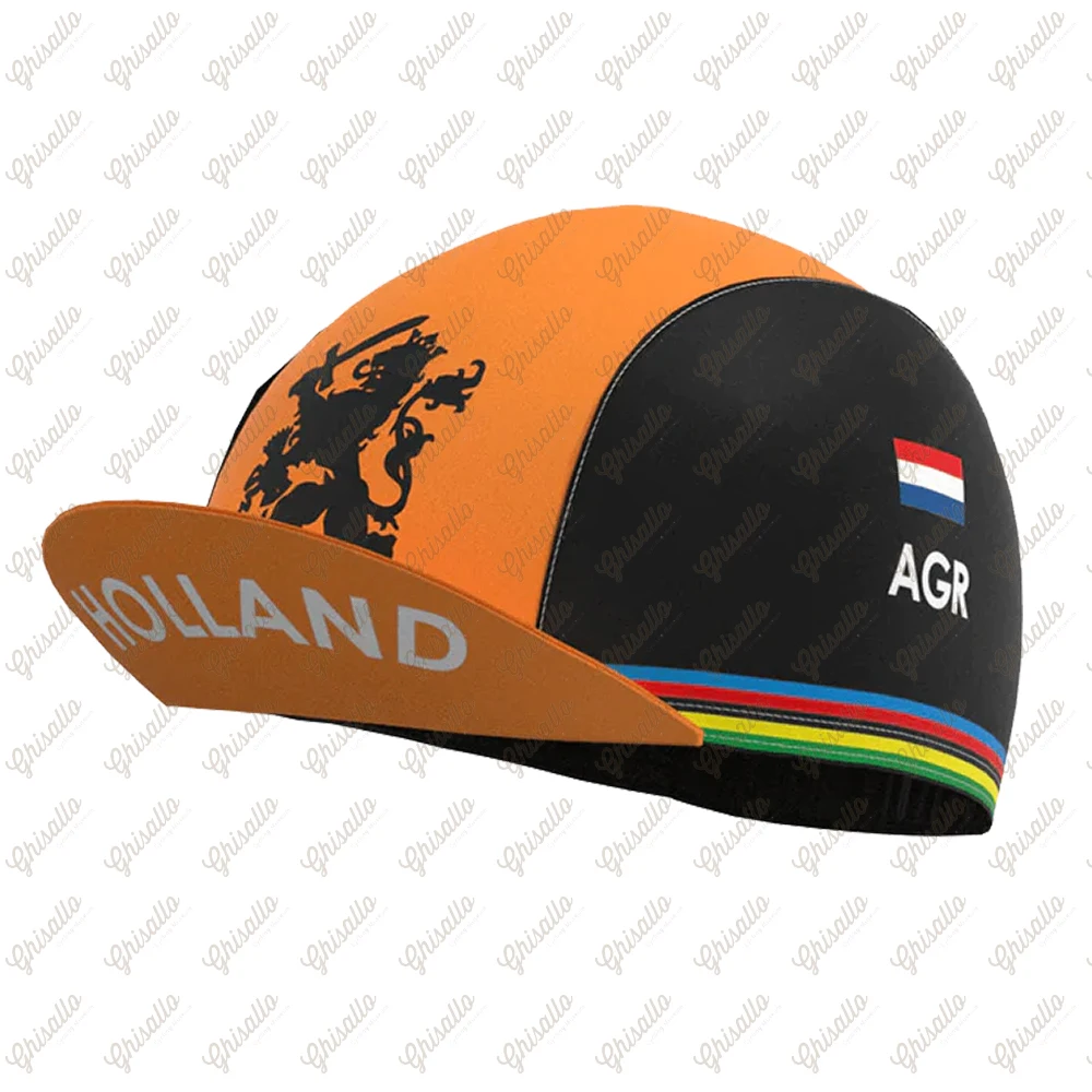 Amsterdam Retro Multi Styles Pizza Plant Dog Lips Sunday Ride Bike New Classical Cycling Caps Bouygues Gorra Ciclismo Unisex 5