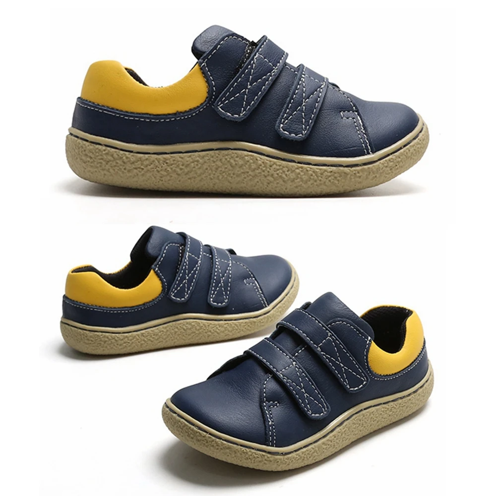Tonglepao Boys Shoes Spring Autumn Pu Leather Toddler Kids Loafers Moccasins Solid Anti-slip Childrens Shoes For Boys