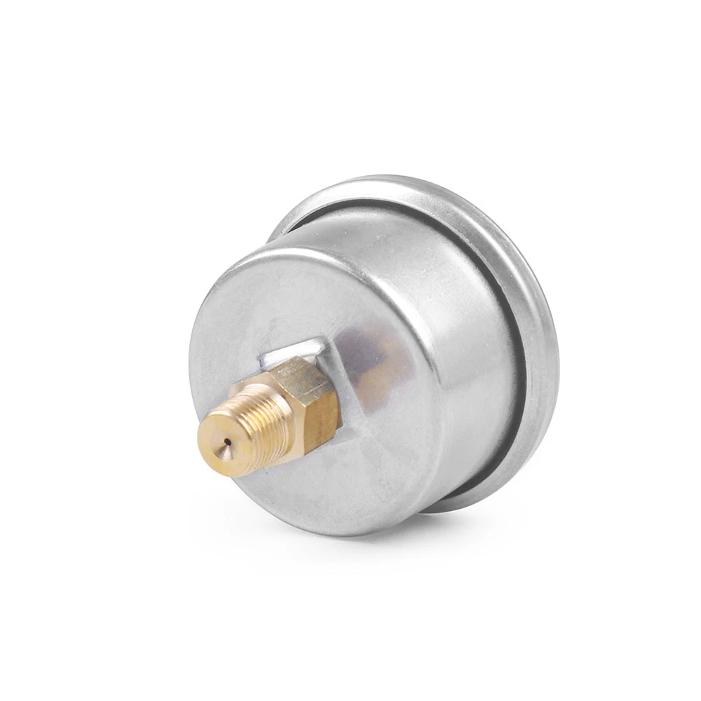 45mm 게이지 조절식 연료 압력 조절기 게이지 0-60psi 0-100psi 리퀴드 크롬 블랙 유니버셜