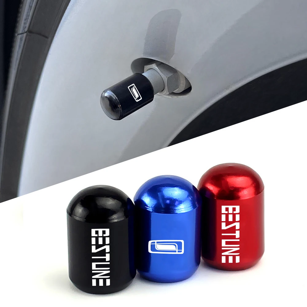 4PCS Car Tire Valve Caps Auto Accessories For Bestune T77 Pro T33 NAT