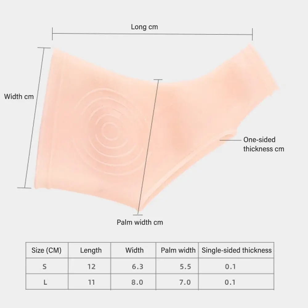 1Pair for Right & Left Rheumatism Relief Pain Wrist Thumb Support Wrist Protectors Thumb Protectors Silicone Gel wrist brace wrist guard wrist support thumb splint