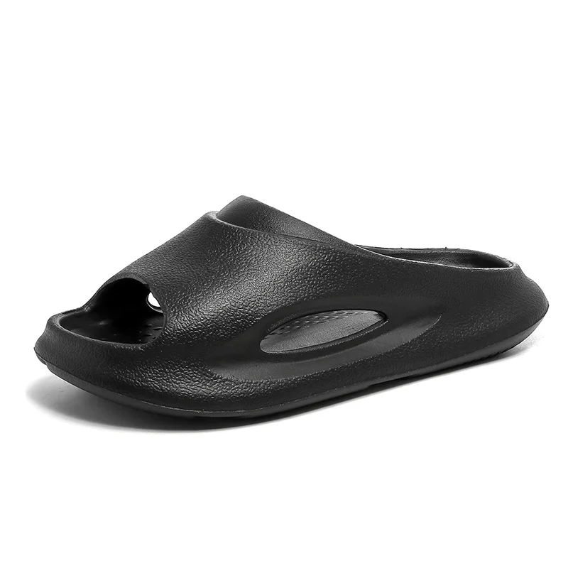 Tofflor för kvinnor och män Halkfria med tjock sula Mjukt skum Sliders Tofflor för inomhus utomhus Slip Comfy_voghion.com