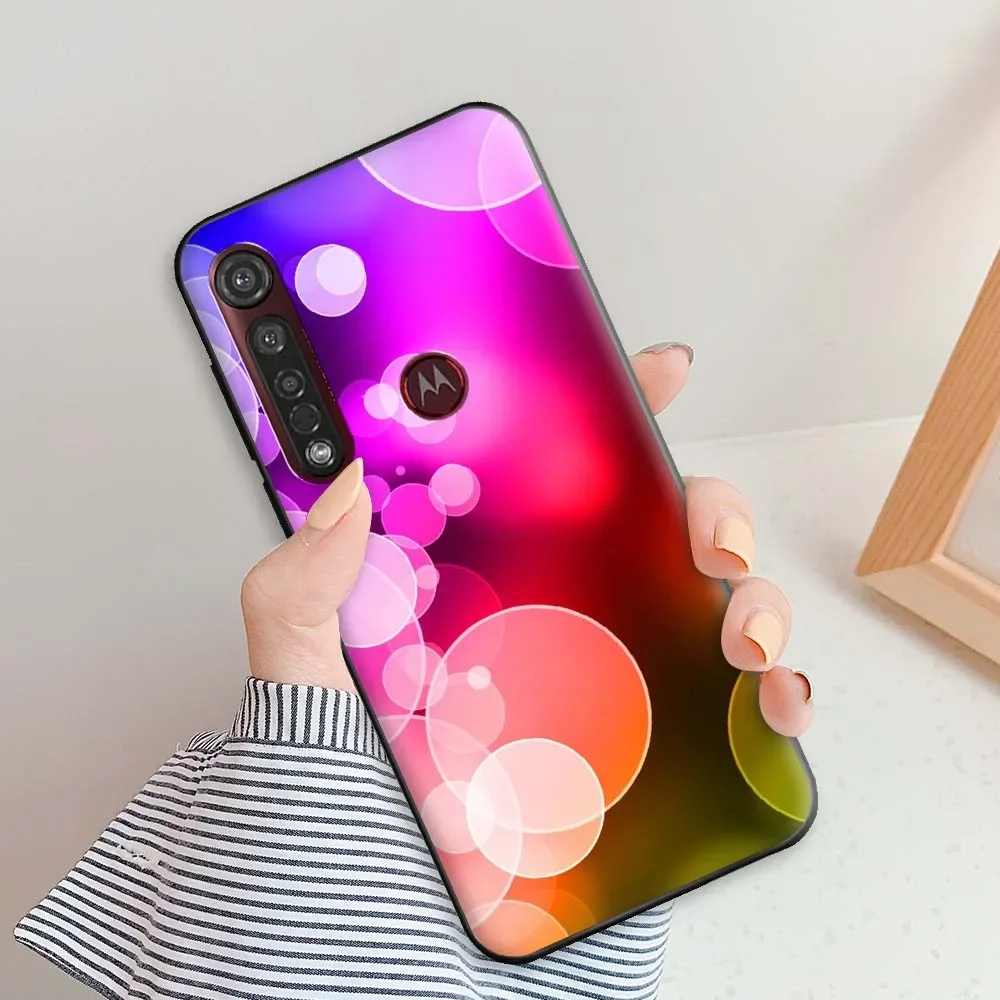 Sleek Matte Silicone Protective Case - Fashion TPU Back Cover for Motorola Moto G8 Plus, G8 Play & G8 Power