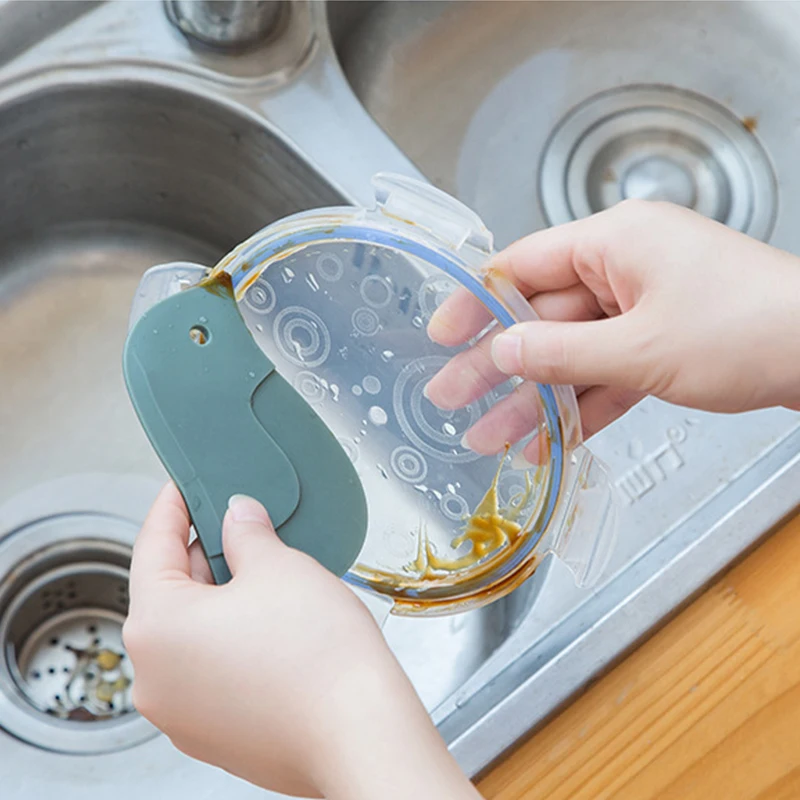 

Multifunction Penguin Squeegees Scraper Oil Plate Scraping Window Door Gap Cleaning Tool Baking Spatulas Tools Kitchen Supplies