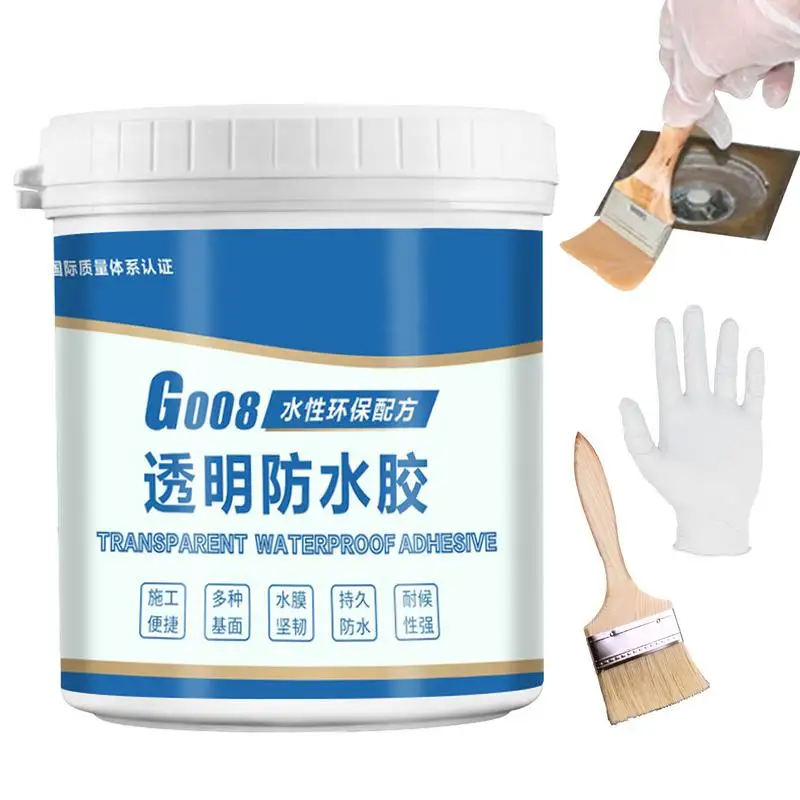 Colla Impermeabile Trasparente Colla Impermeabile Trasparente Da 11.8 Once Per Piastrelle Doccia Colla Sigillante Per Piastrelle Da Bagno Colla Per Pi