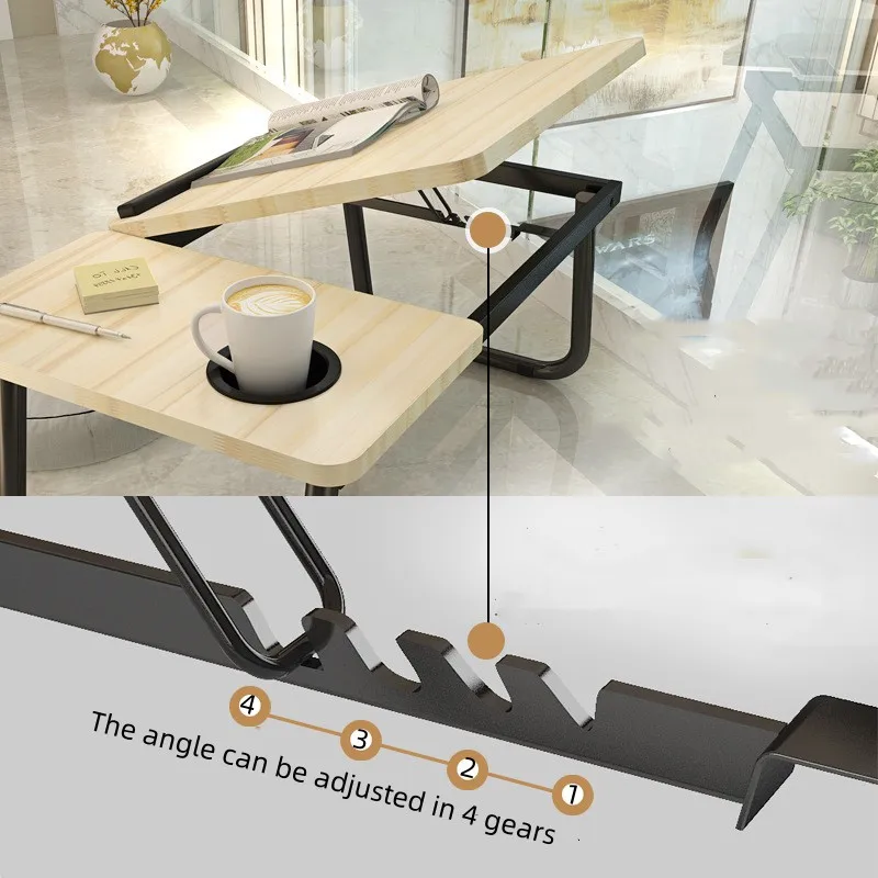 Folding Camping Table Outdoor Picnic Table Aluminum Alloy Laptop Durable Ultra-light Portable Fishing