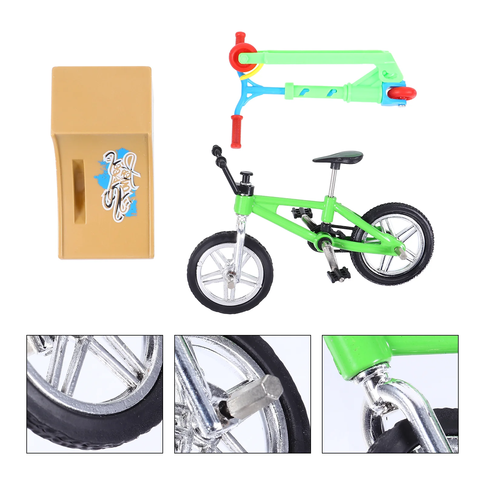 

Finger Bike Portable Toys Educational Scooter Sports Plastic Fingertip