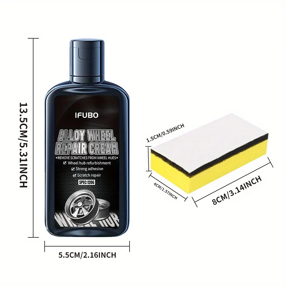 Professional wheel hub Scratch Repair paste-Easily sand aluminum and steel rings For Wheel Repair Kit Wheel Rim Repair Paste