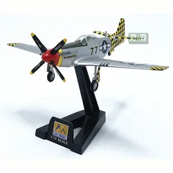 EASYMODEL 1: 72 Scale P51D Mustang Fighter Aircraft Model 36303/36300 Finished Emulation Aircraft Model Collection Gift