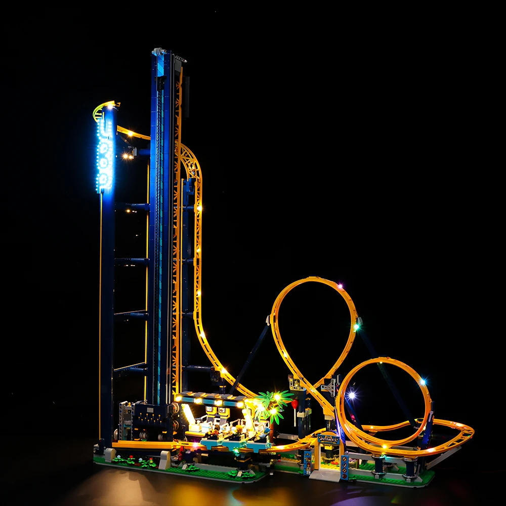 LED Light Kit Building Blocks For LEGO 10303 Roller Coaster (Only Light Kit Included)