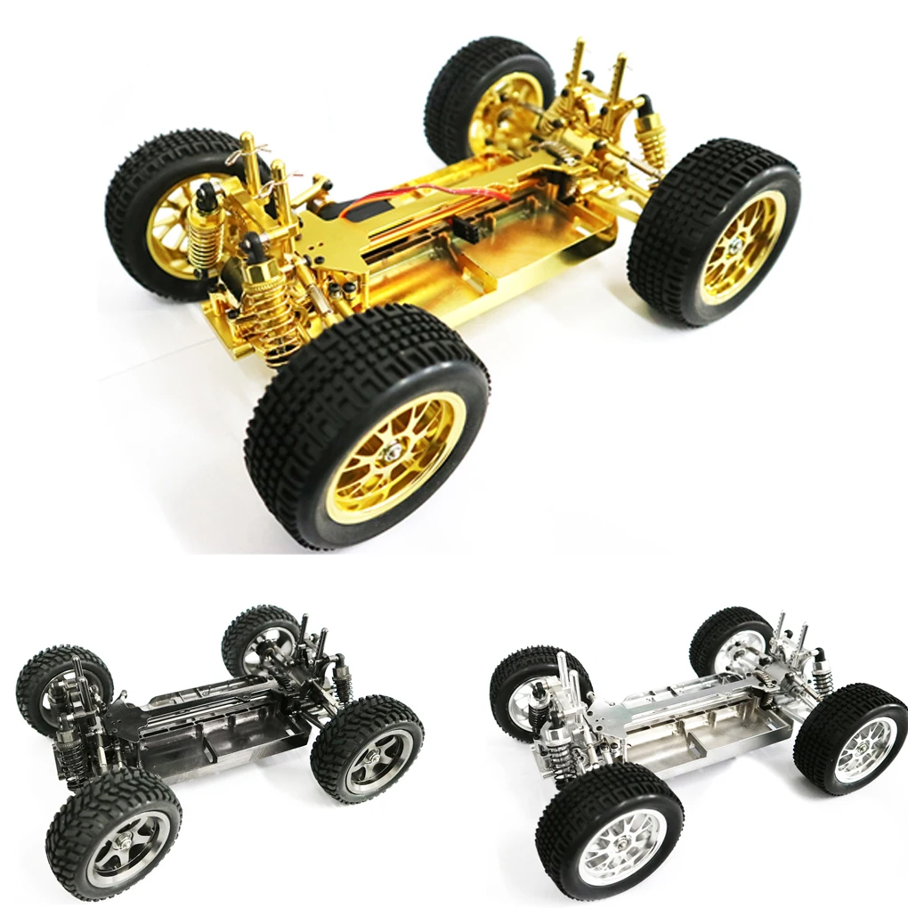 

RCGOFOLLOW 1pcs Aluminum Alloy Precision Car Frame For 1 18 Chassis Frame Wltoys D90 C24 C14 RC Car Part RC Car Accessories