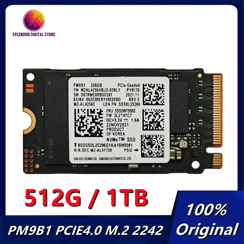 

Brand New PM9B1 1TB 512GB 256GB 2242 SSD PCIe Gen4 x4 NVME M.2 Solid State Drives SSD For Surface ProX Pro 7+Steam Deck