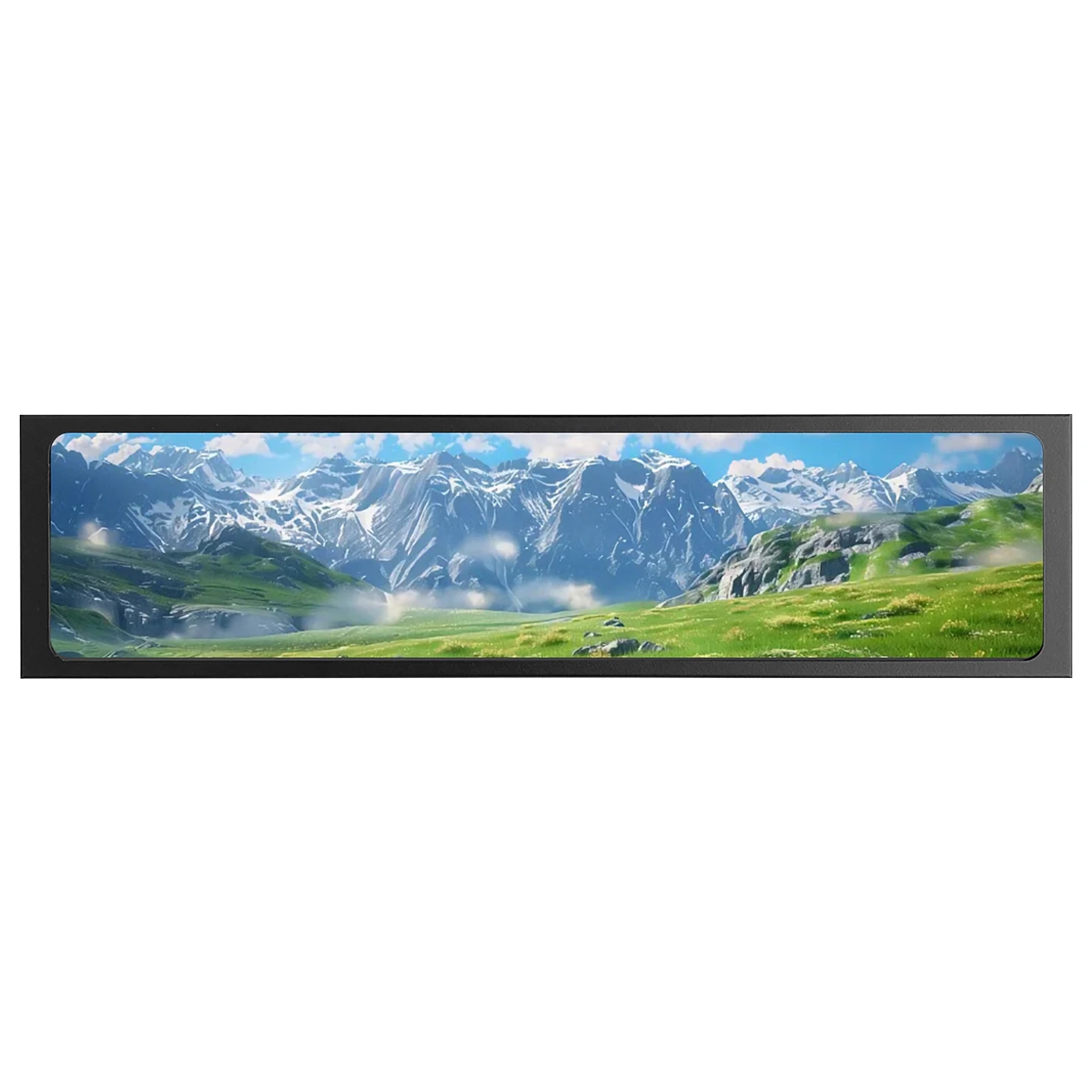 11.26 Inch IPS Secondary Screen Display 440×1920 Resolution 170 ° Wide View Video Player Electronic Album Playback For PC