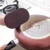 Reusable Emery Magic Sponge - Kitchen Pot Brush with Handle for Easy Cleaning and Decontamination - Washable and Eraser Cleaning 3