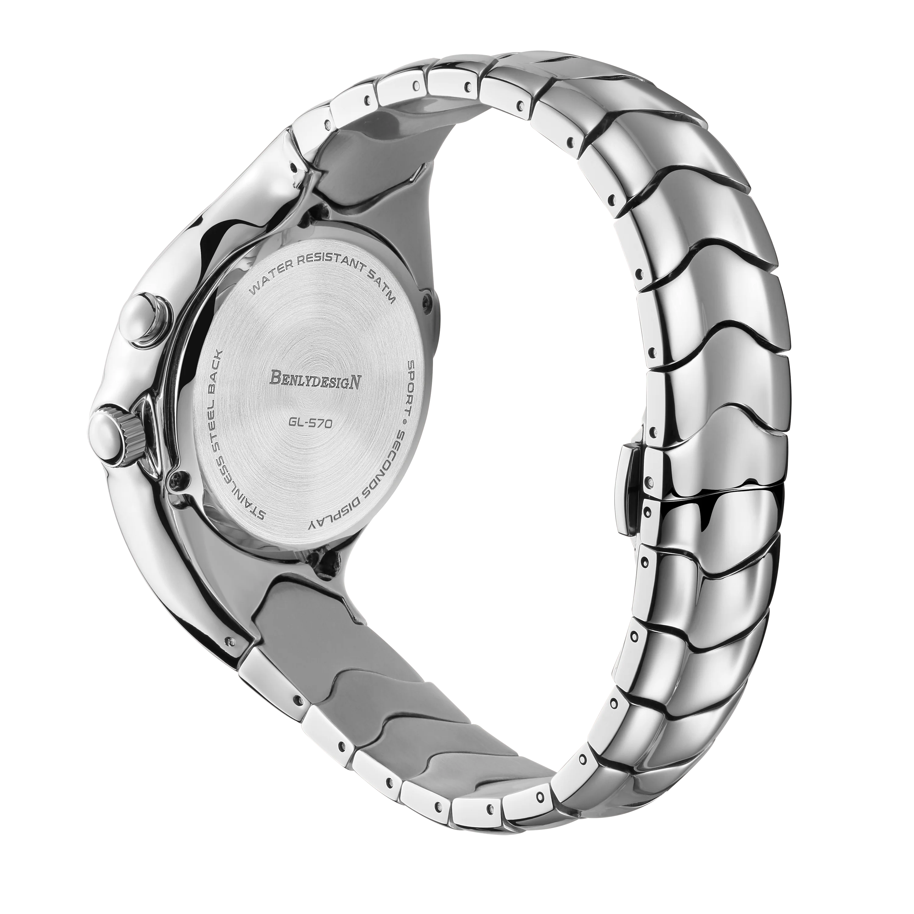 BENLYDESIGN GL570 Y2K Retro Digital Watch for Men BigTic Style