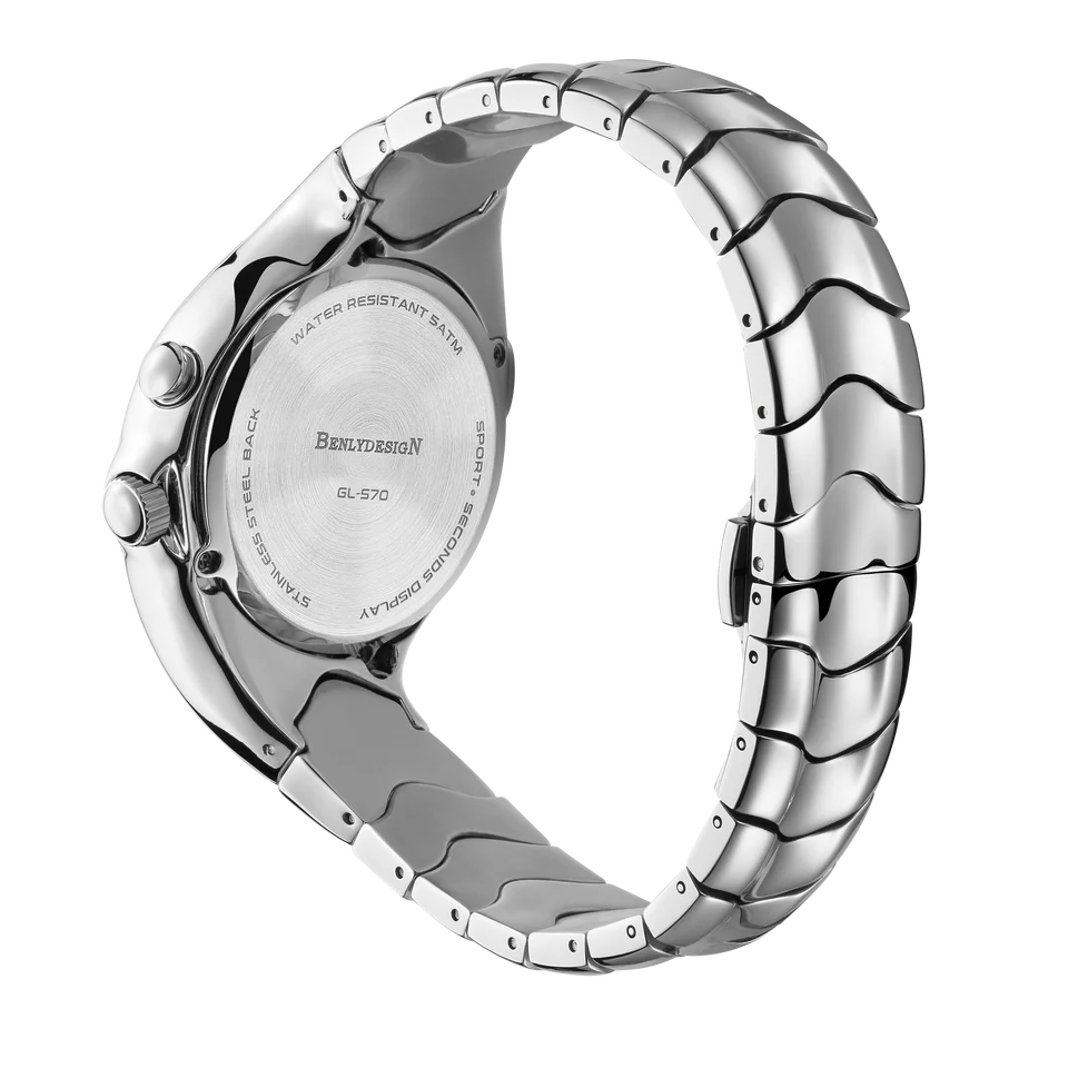 BENLYDESIGN GL570 Y2K Retro Digital Watch for Men BigTic Style