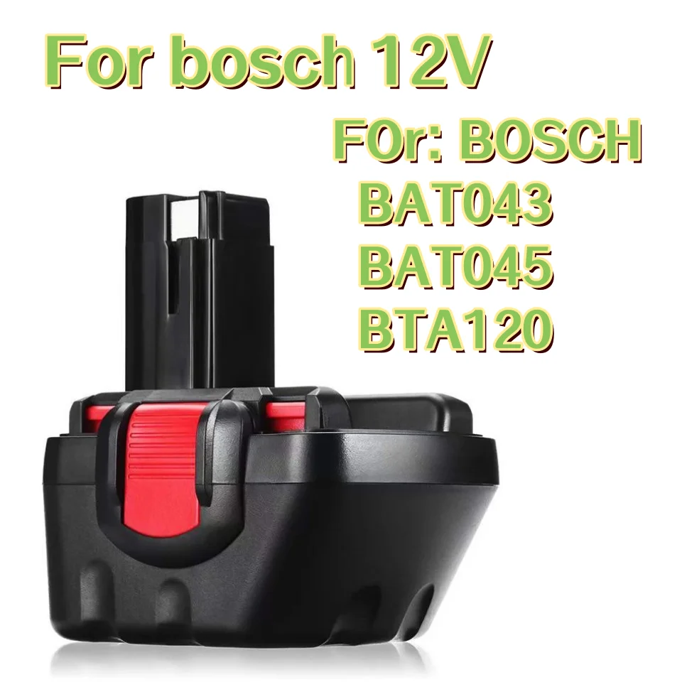 

For Bosch 12V 12800mah PSR Rechargeable Battery 12V 12.8AH AHS GSB GSR 12 VE-2 BAT043 BAT045 BAT046 BAT049 BAT120 BAT139