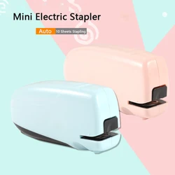 2022 New Portable Mini Electric Stapler For School Office Home Student Electric Stapler Stationery Auto Rechargeable 24/6 Staple
