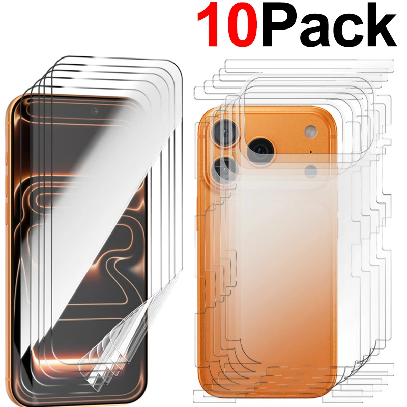Full Cover Hydrogel Screen and Back Protector: Anti-Scratch Protective Film