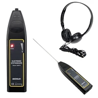 all-sun EM410 Short/Long Probe noise finder 100Hz~10kHz automotive noise sensor finder high sensitivity machine noise detector 1