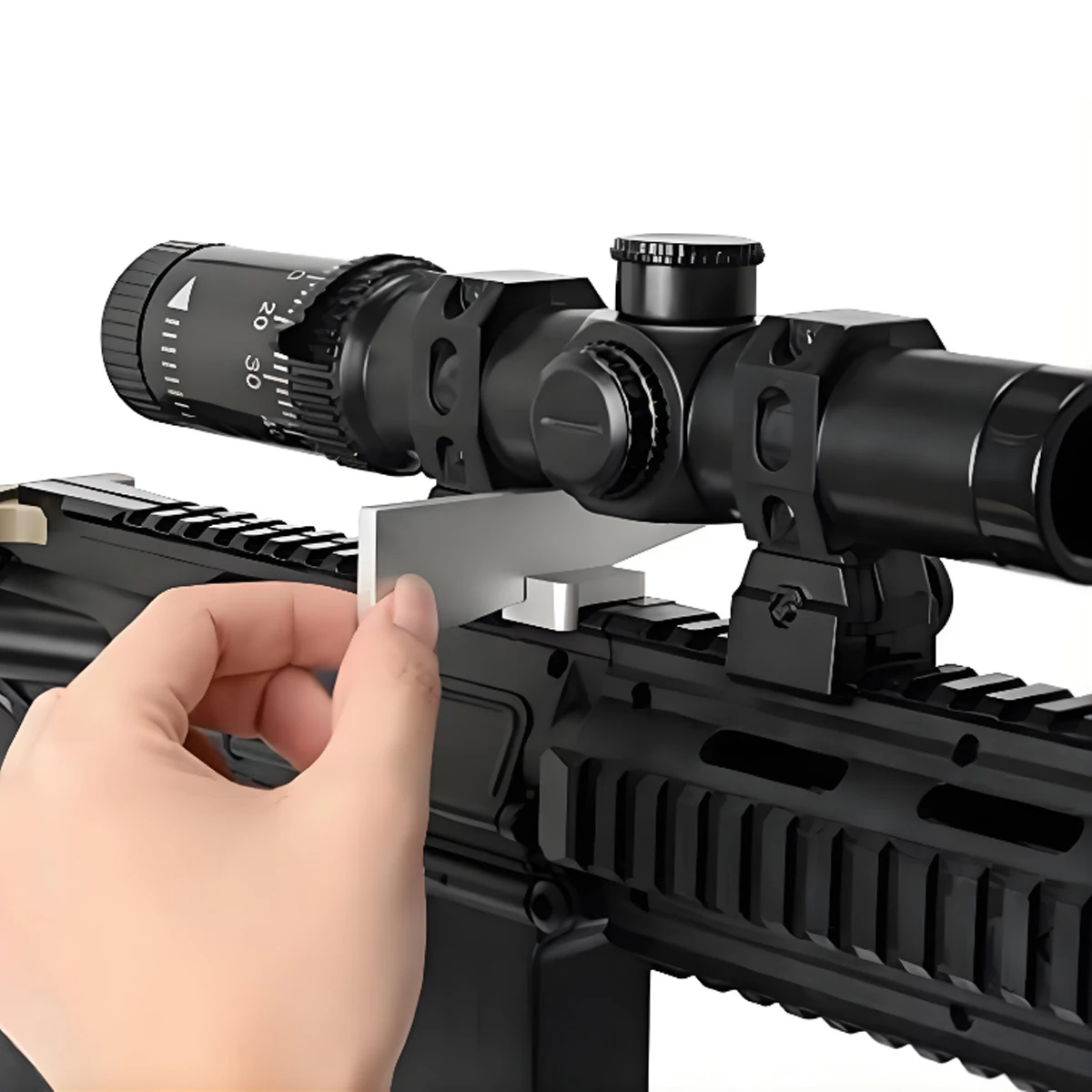 Optic Leveler Combo Tool Kit for Rifle Scope Fine Adjustment Aluminum Adjust Leveling Scopes Gun Smithing Maintenance 3Pcs
