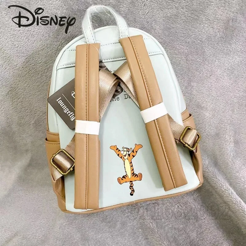 Disney Winnie The Pooh New Mini Women's Backpack Luxury Brand Original Loungefly Backpack Cartoon Cute 3D Children's Backpack