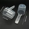 3pcs 100ml Transparent Pet Measuring Spoon With Scale Plastic Dog Cat Feeding Shovel Pet Tableware Supplies 2