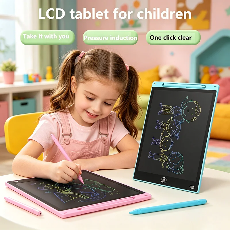 드로잉 태블릿 LCD 필기 보드 디자인용 LCD 태블릿 그래픽 전자 노트 매직 태블릿 드로잉용