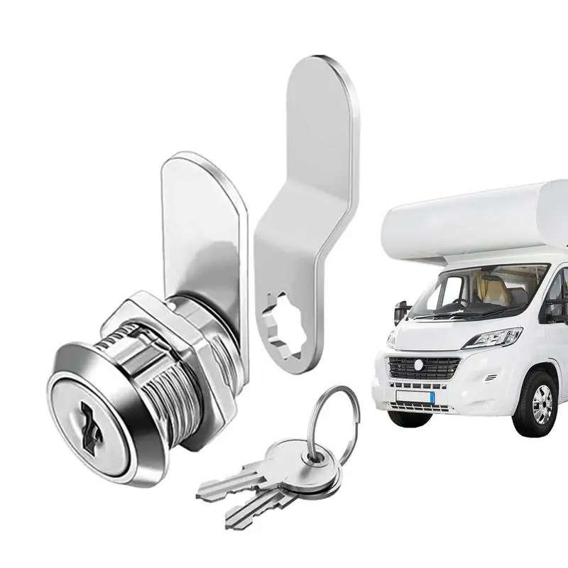 

Cam Locks for Cabinets RV Storage Lock Aperture Hardware Security Furniture Lock Security Locks For Drawer Camper Trailer Locks