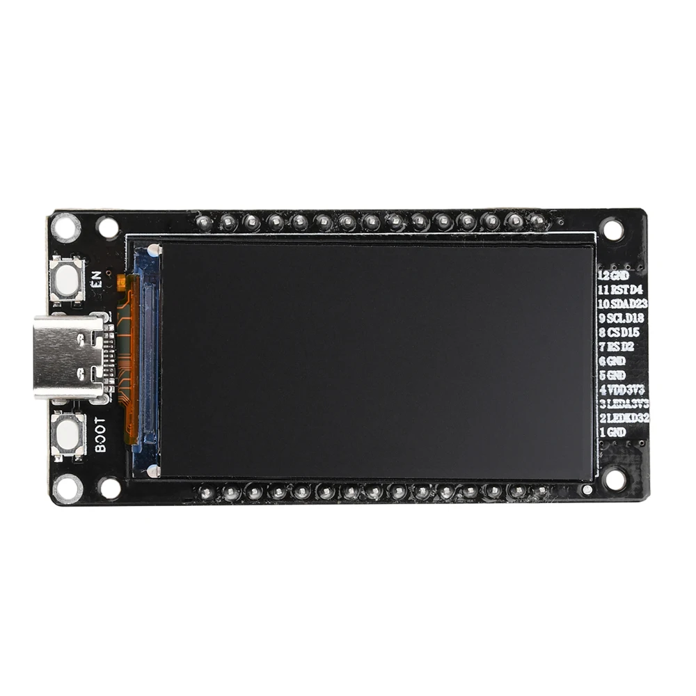 ESP32 1,9-Zoll-LCD-Bildschirm Wifi BT Entwicklungsboard Onboard ESP32 Modul Typ-C – Detail 4