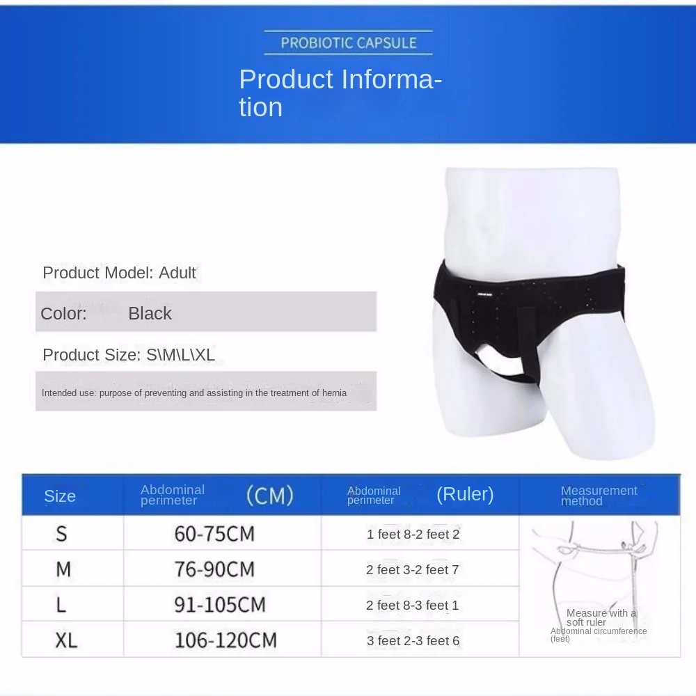 Trusses Groin Middle-Aged Small Intestine Adult Underwear Medical Treatment Unisex Briefs Panties Underpant Reduce Sensitivity
