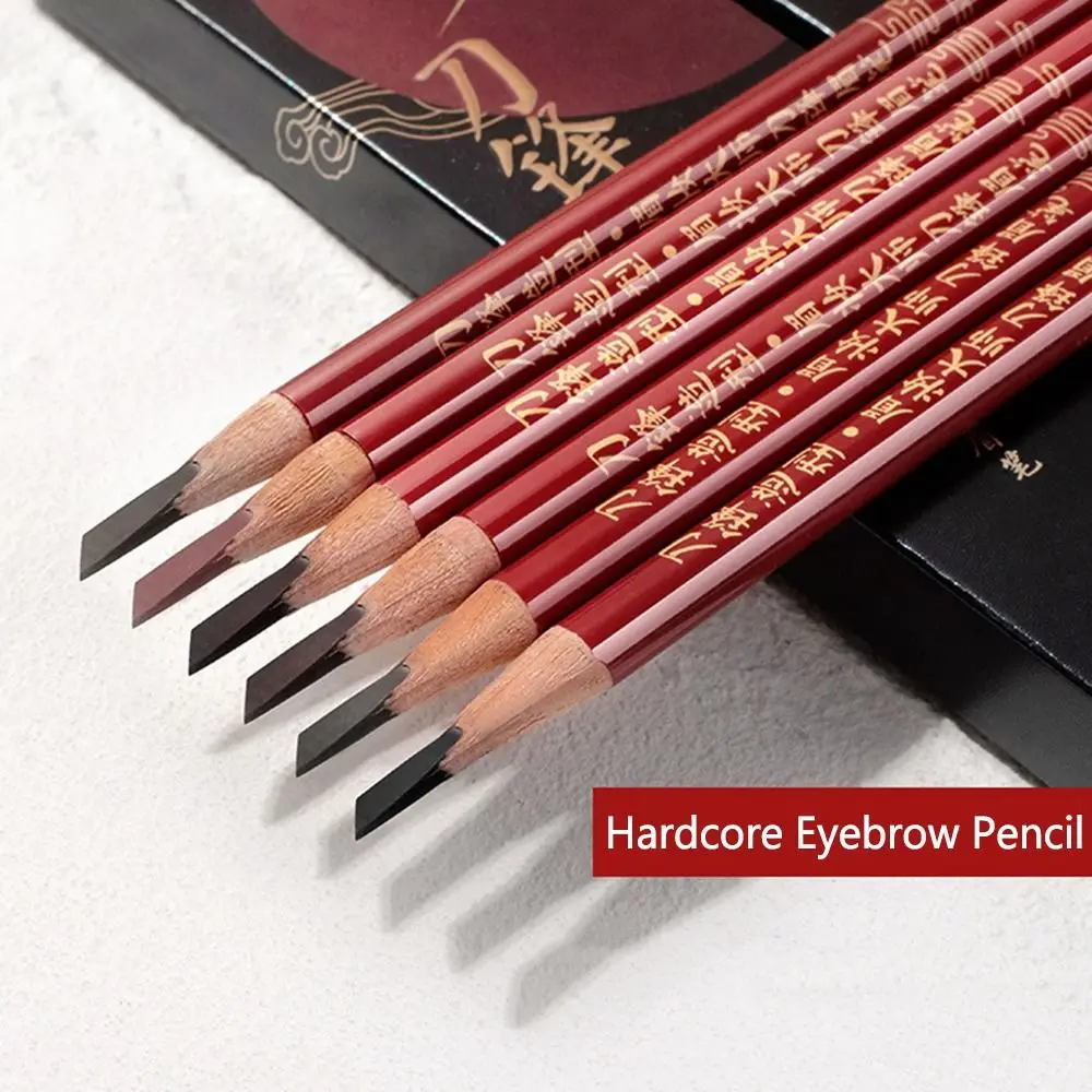 

Eyebrow Pencil Cosmetic Hard Formula Pencil For Eyeshadow Natural Long-Lasting Tattoo Eyebrows Waterproof Eyebrow Makeup Set